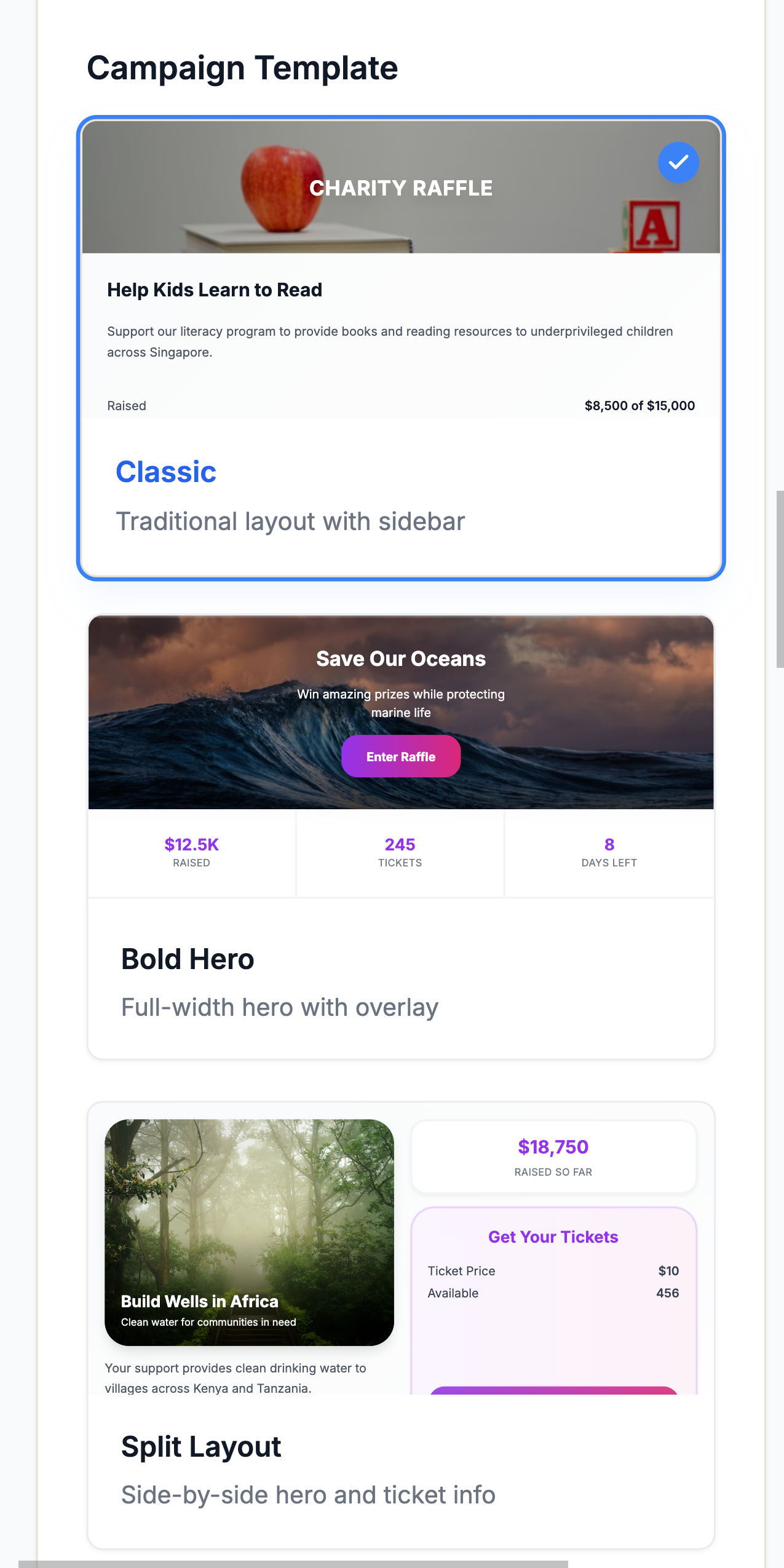 SGRaffleHub - Transparent Charity Raffle Platform